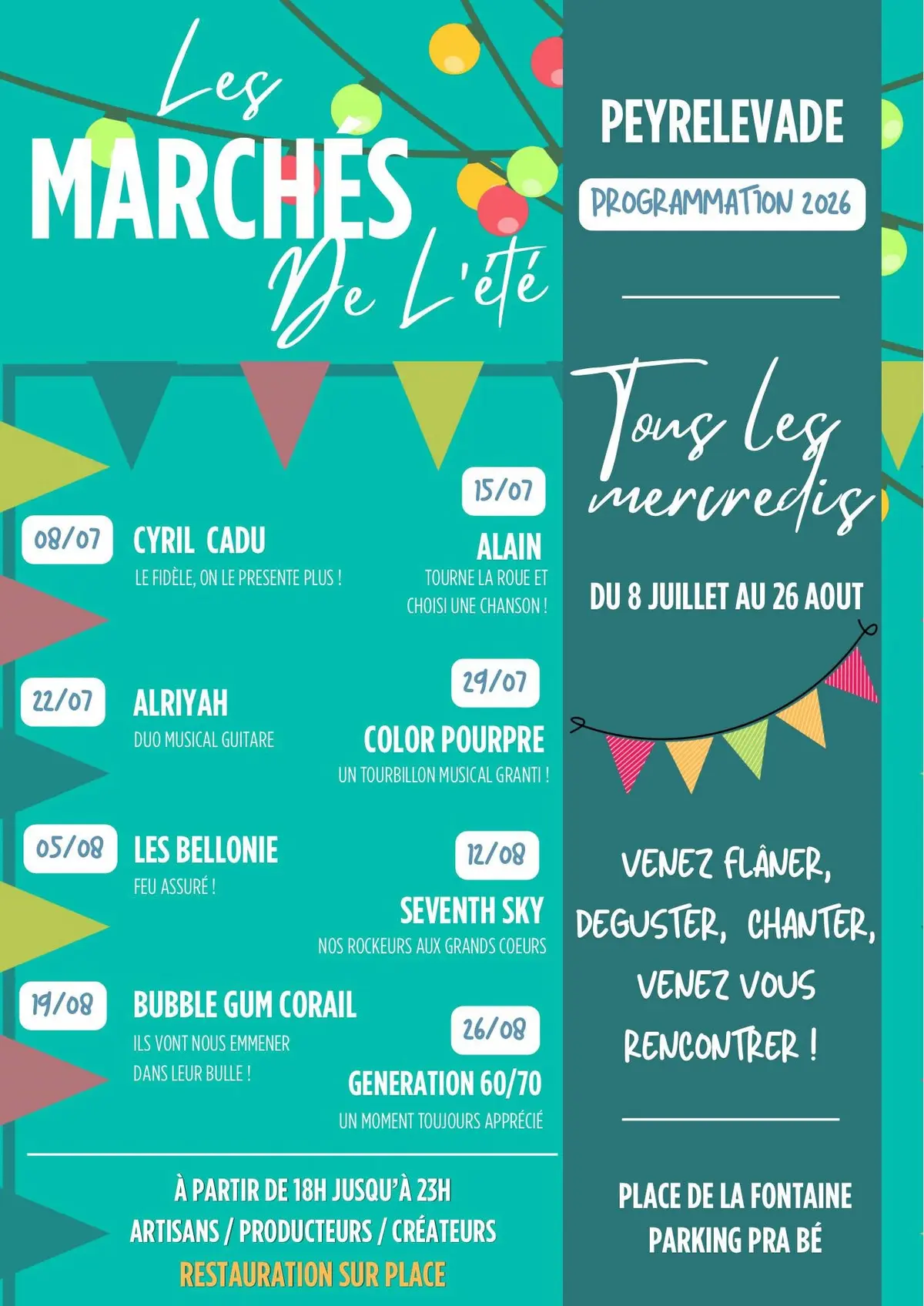 Marché d'été