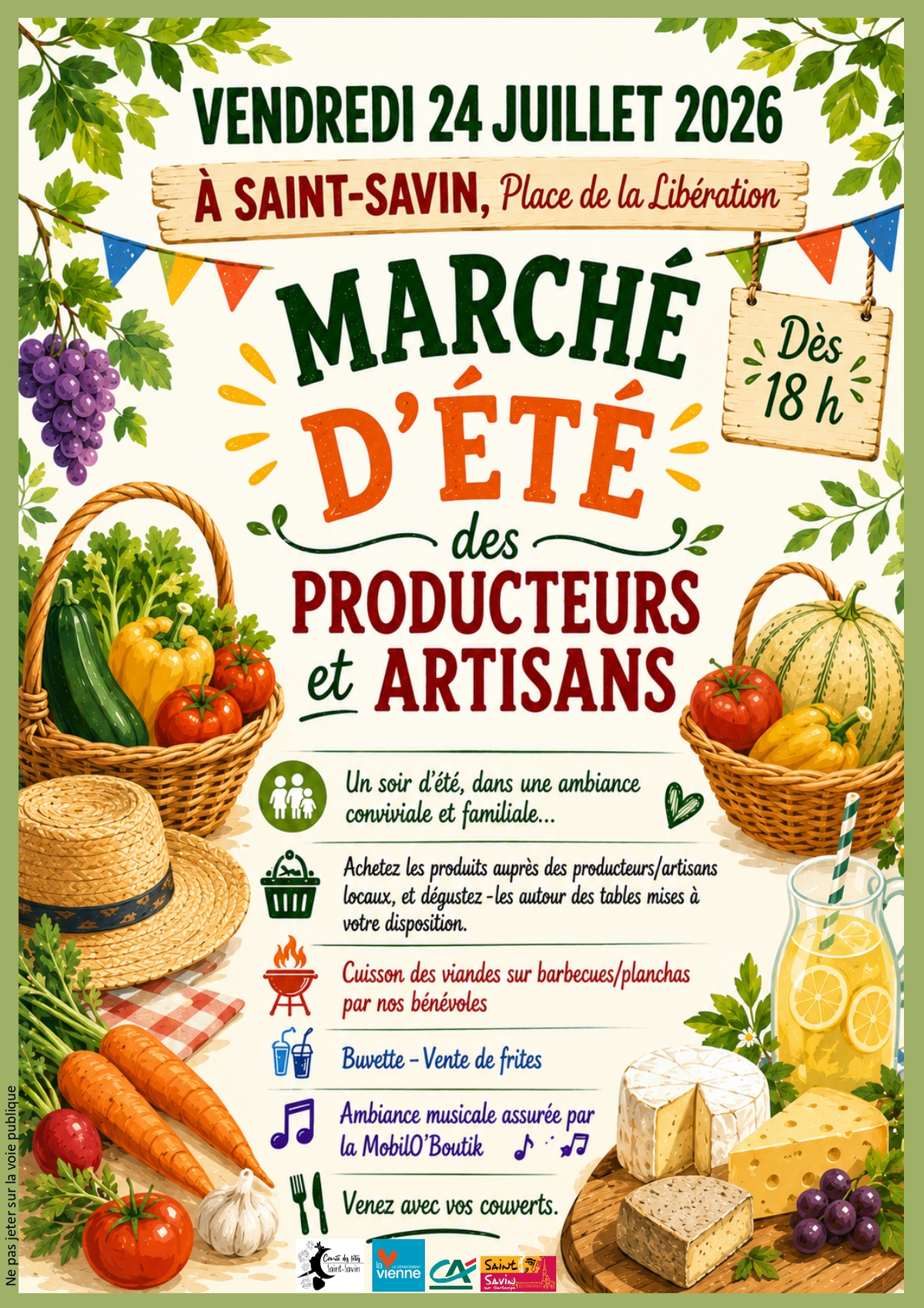 Marché d'Eté des Producteurs et Artisans