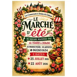 Marché d'été du quartier du 14 Juillet