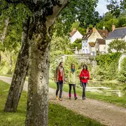 Marche dans le cadre du salon du polar