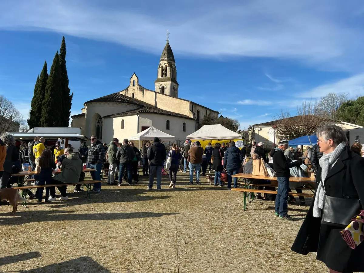 Marché de Beautiran