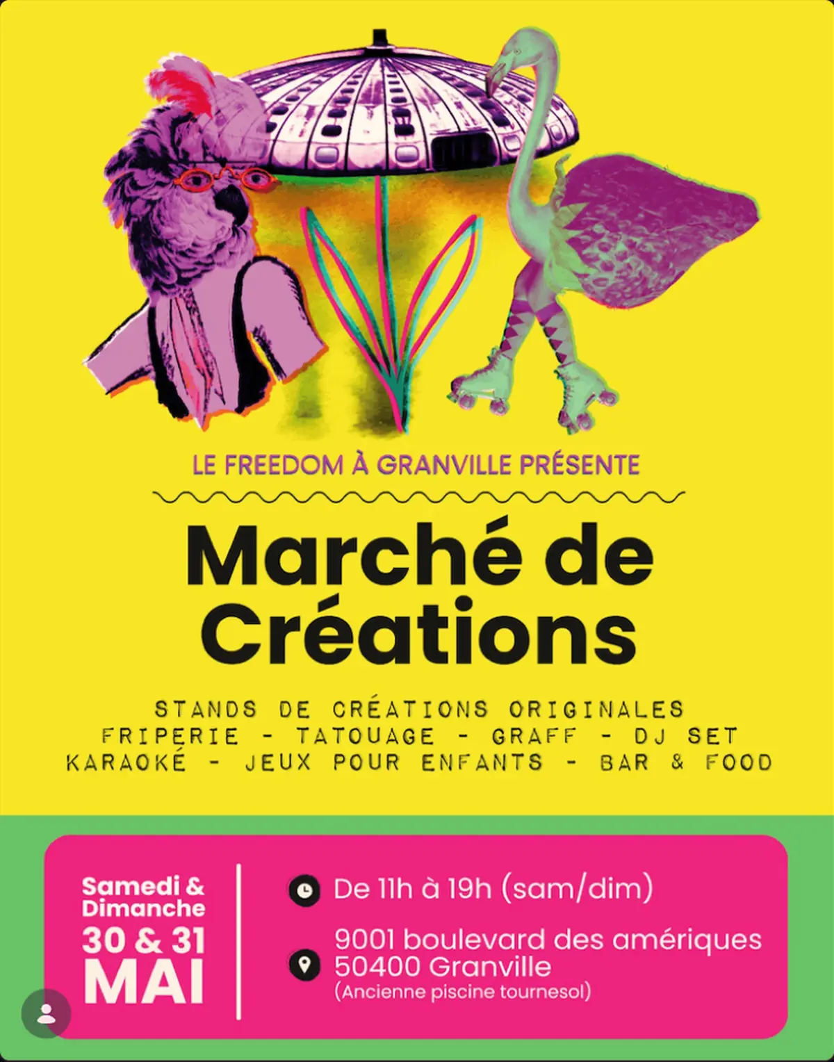 Marché de Créateur.ices au Freedom - Fête des Mères