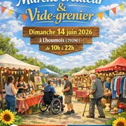 Marché de créateurs et vide grenier