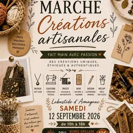 Marché de créations artisanales