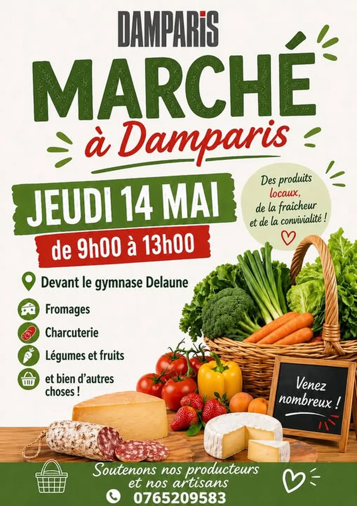 Marché de Damparis
