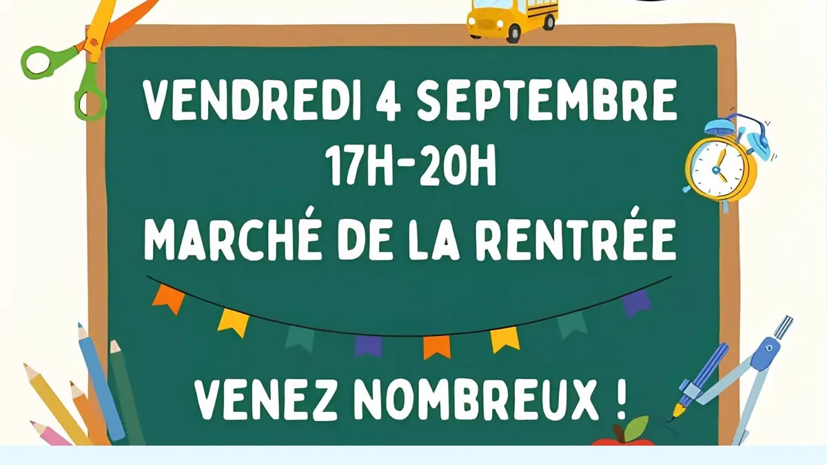 Marché de la rentrée