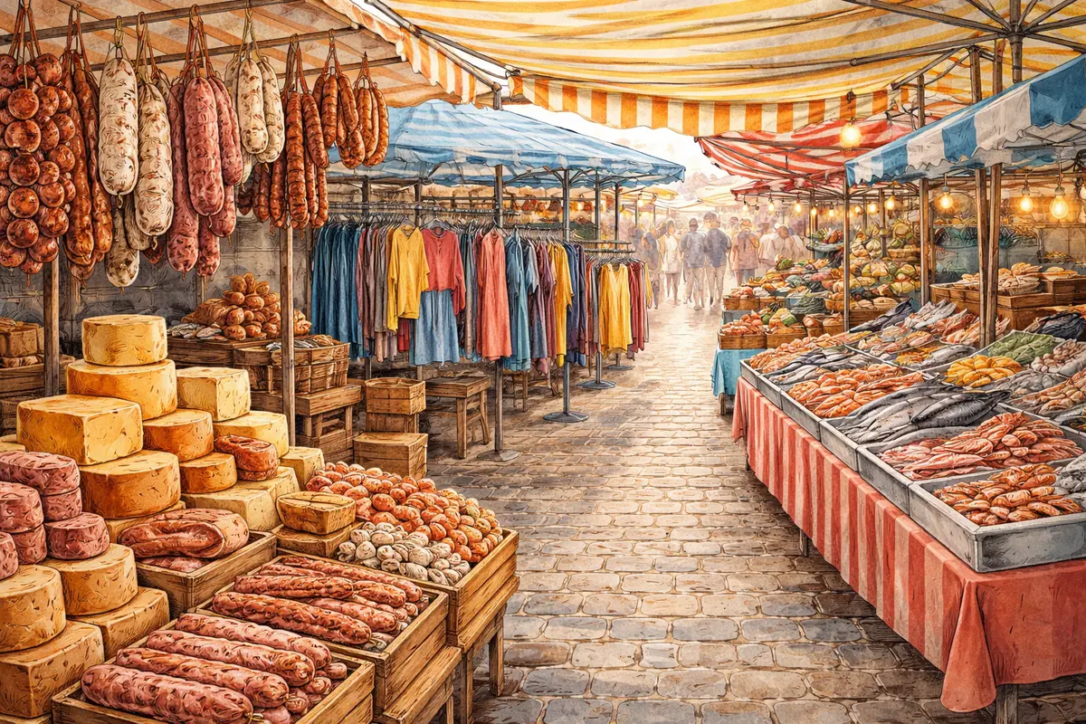 Marché de Mirebeau