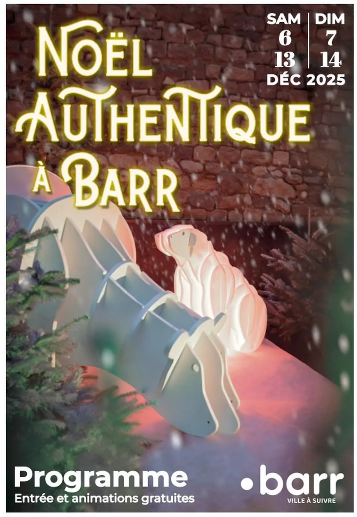 Un Noël authentique au programme