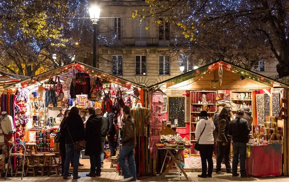 March&eacute; de No&euml;l &agrave; Bordeaux 2026