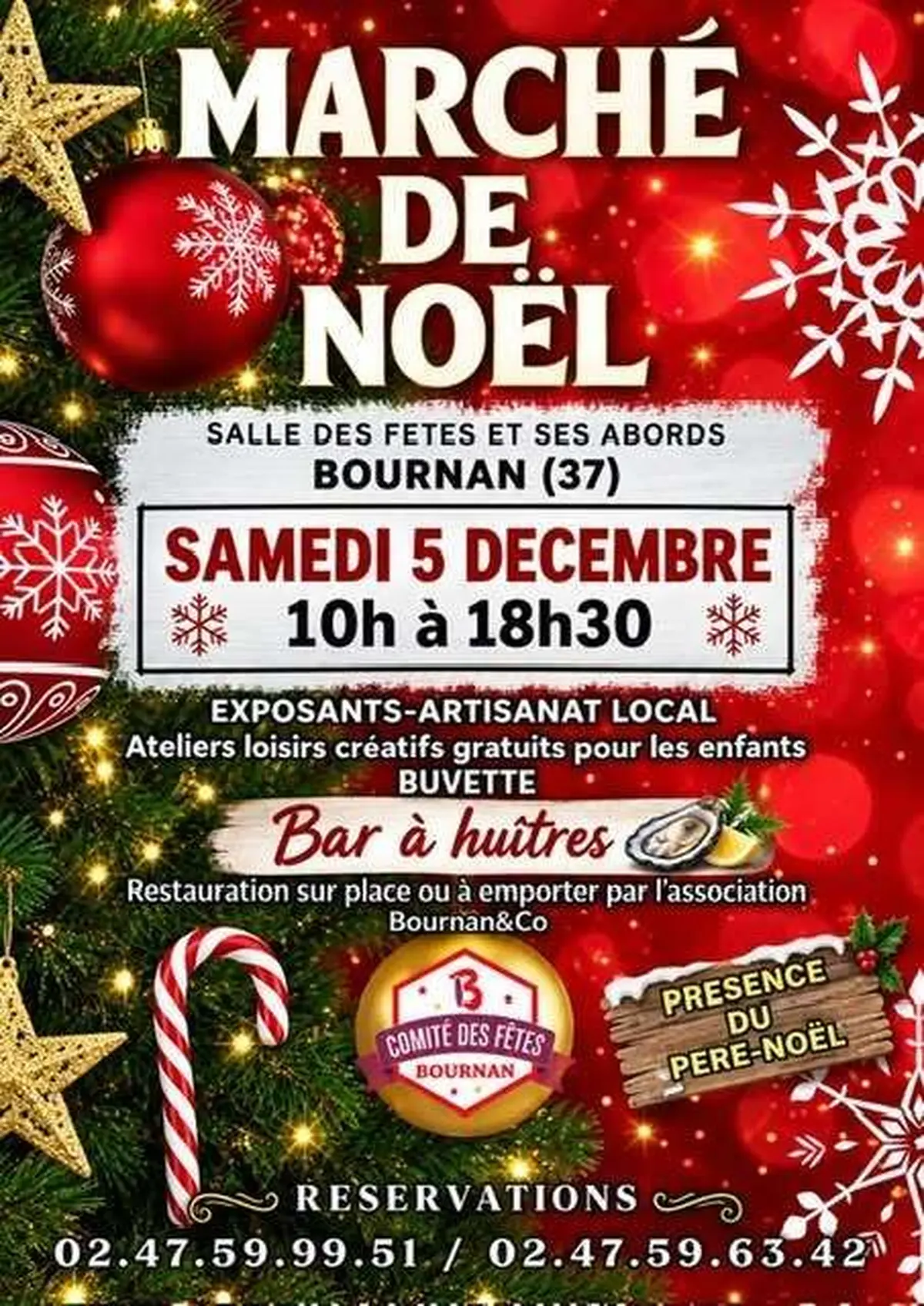Marché de Noël à Bournan