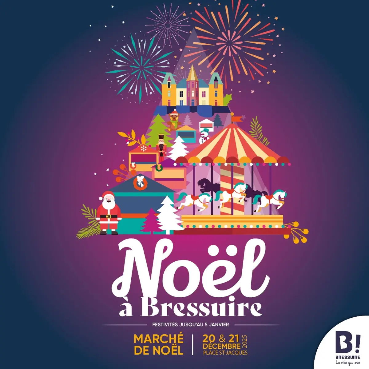 Marché de Noël à Bressuire