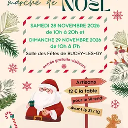 Marché de Noël à Bucey-lès-Gy