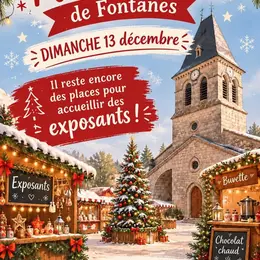 Marché de noël à Fontanes