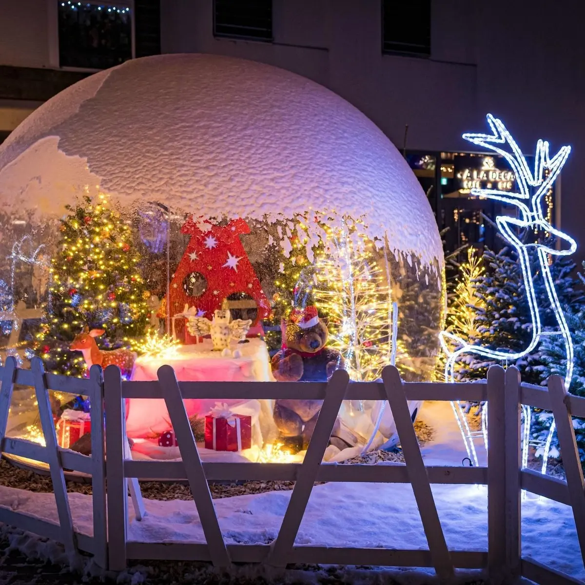 Les bulles de No&euml;l &agrave; Haguenau
