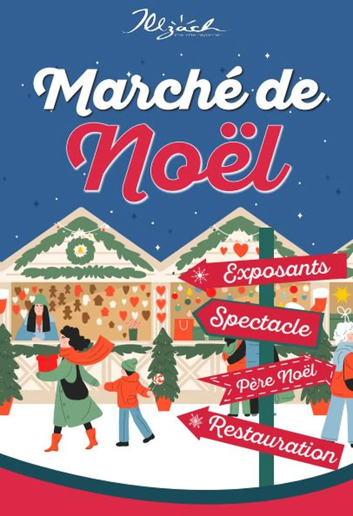 Le March&eacute; de No&euml;l d'Illzach 