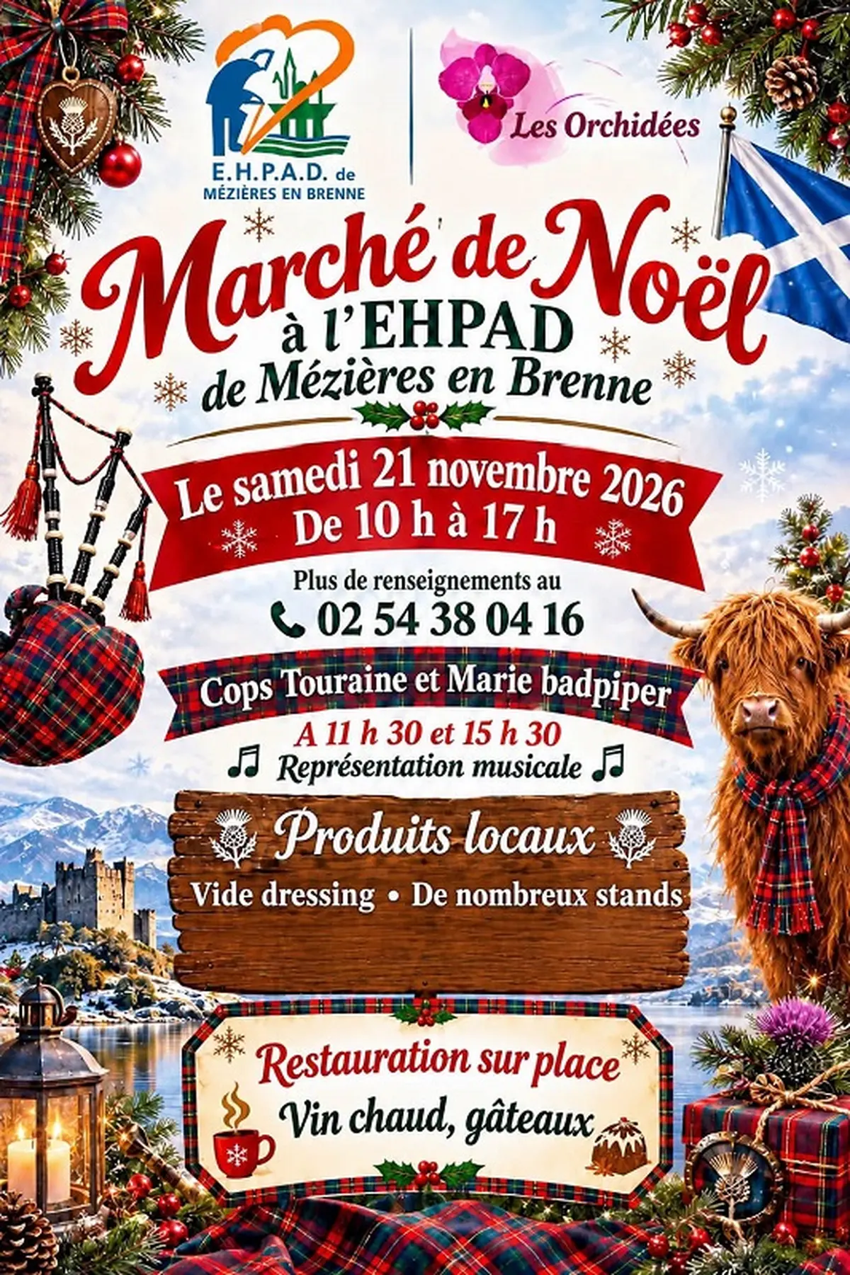 Marché de Noël à l'EHPAD