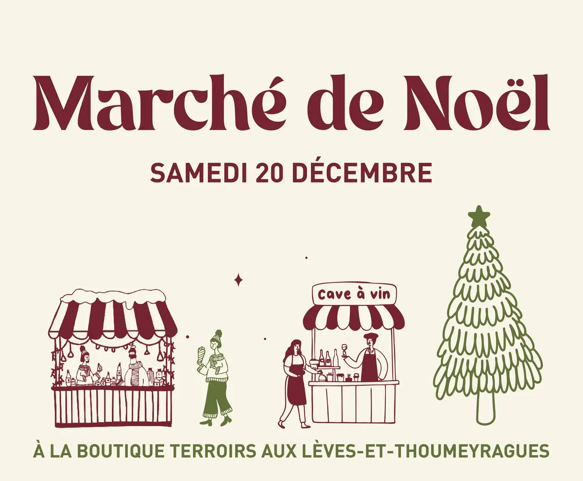 Marché de Noël à la boutique Terrois d'UNIVITIS