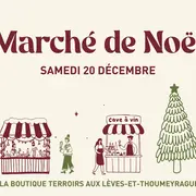 Marché de Noël à la boutique Terrois d'UNIVITIS