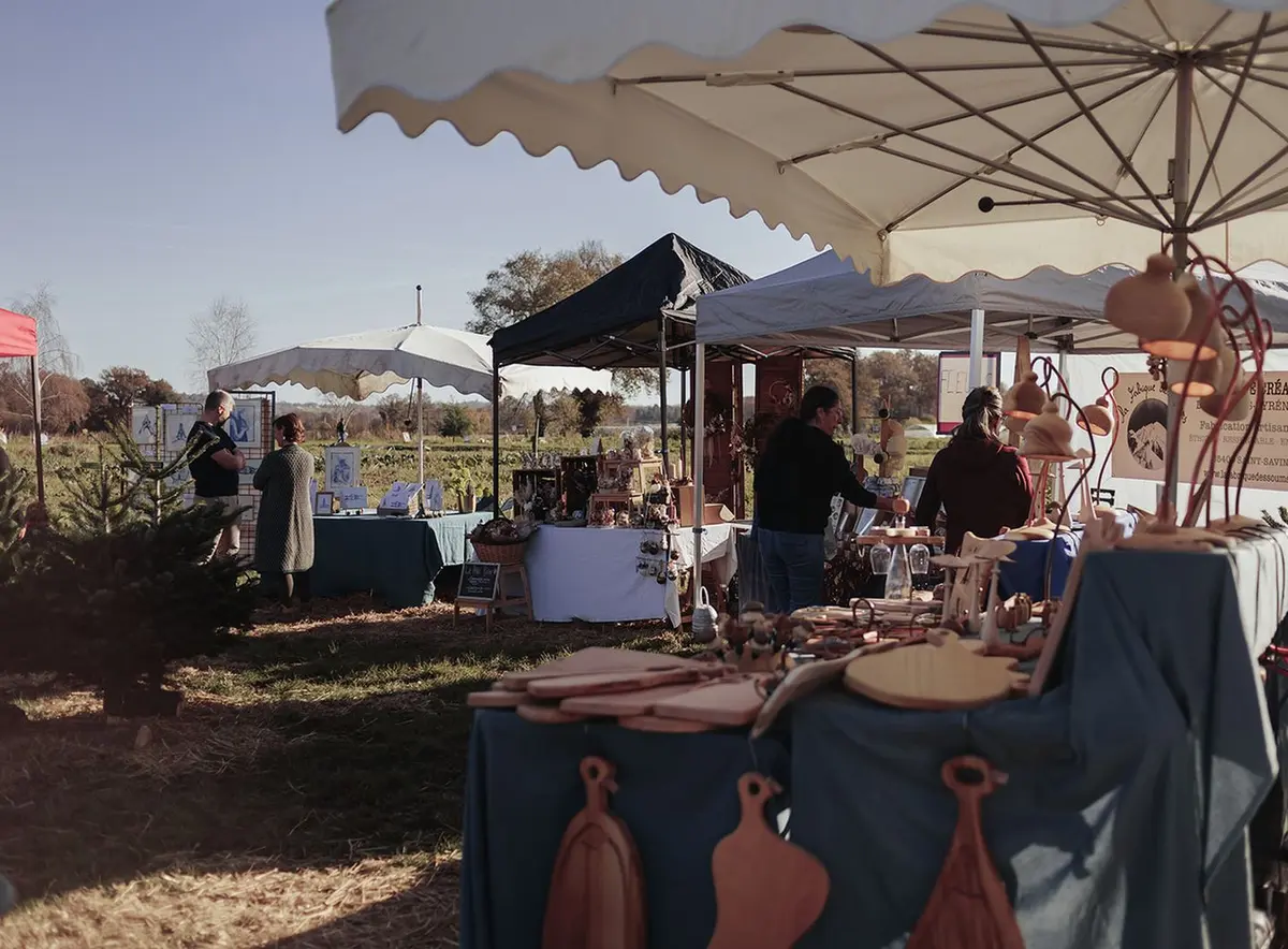 Marché de Noël, à la Cueillette de l'Aragnon