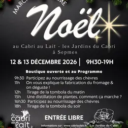 Marché de Noël à la ferme