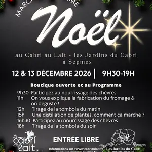 Marché de Noël à la ferme