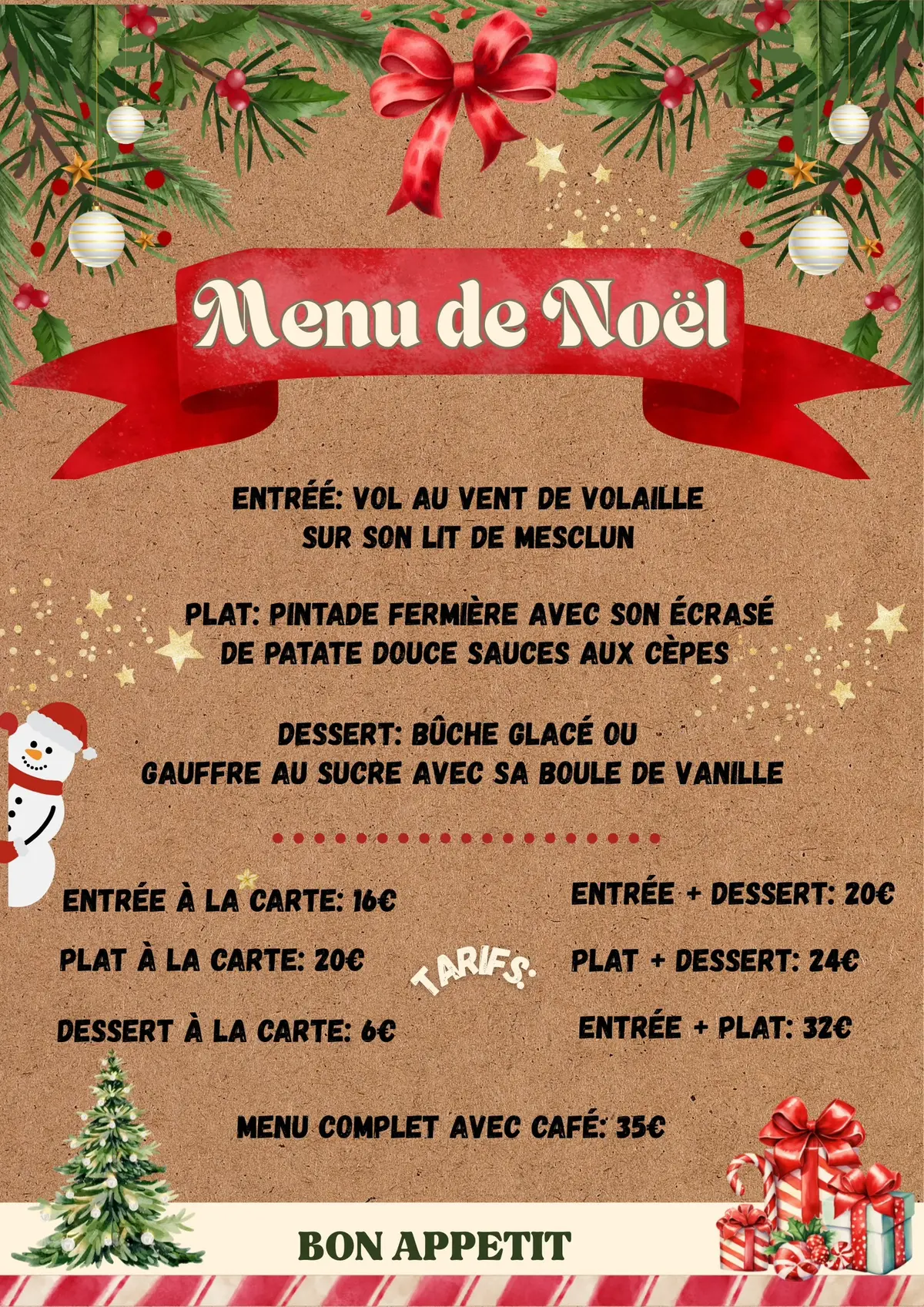 Marché de Noël à la Ferme Lou Craven