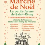 Marché de Noël à la petite ferme de Saint-Rémy