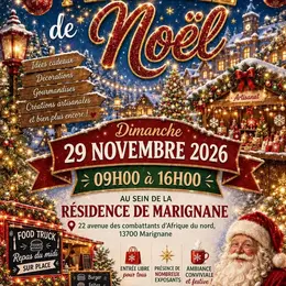 Marché de Noël à la résidence EMEIS Marignane (Les Grands Pins)
