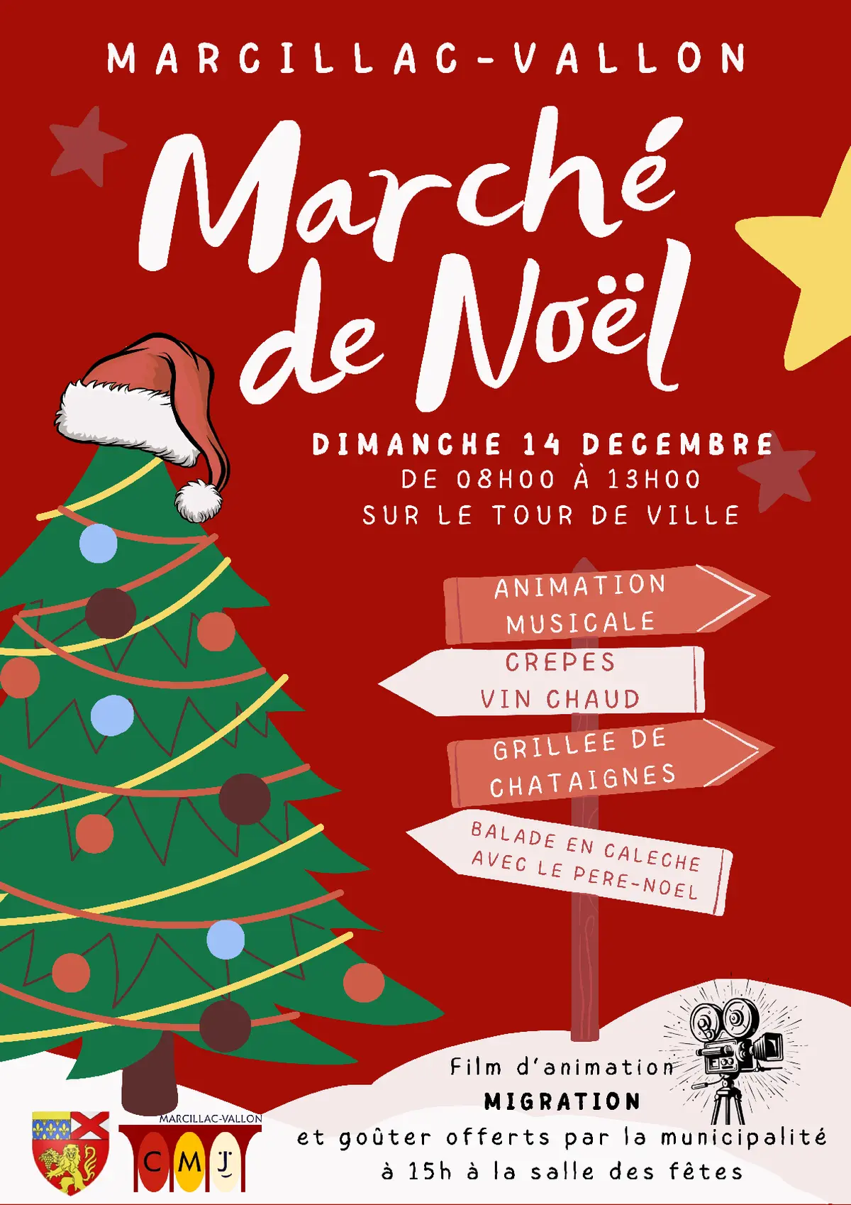 Marché de Noël à Marcillac