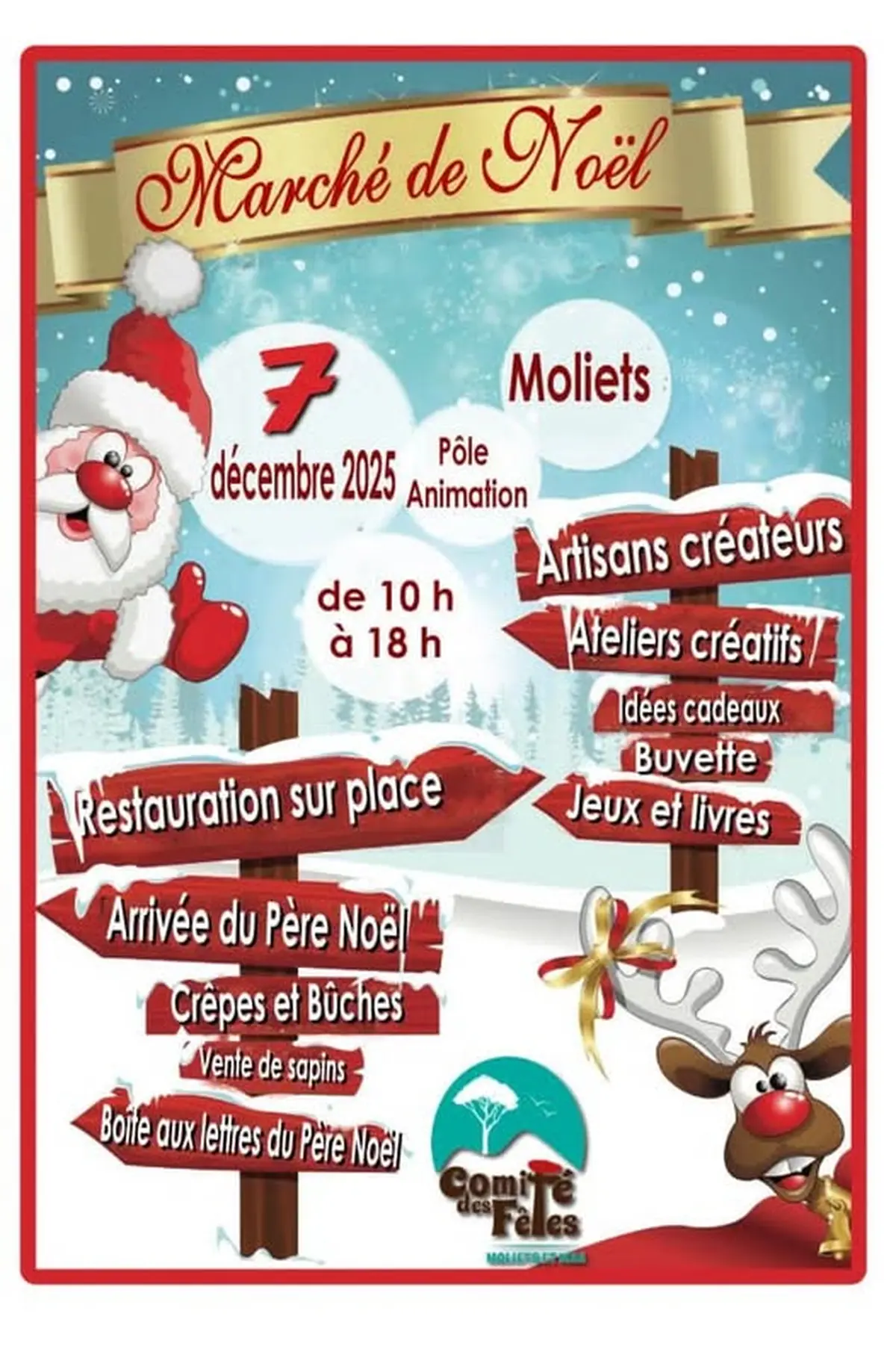 Marché de Noël à Moliets