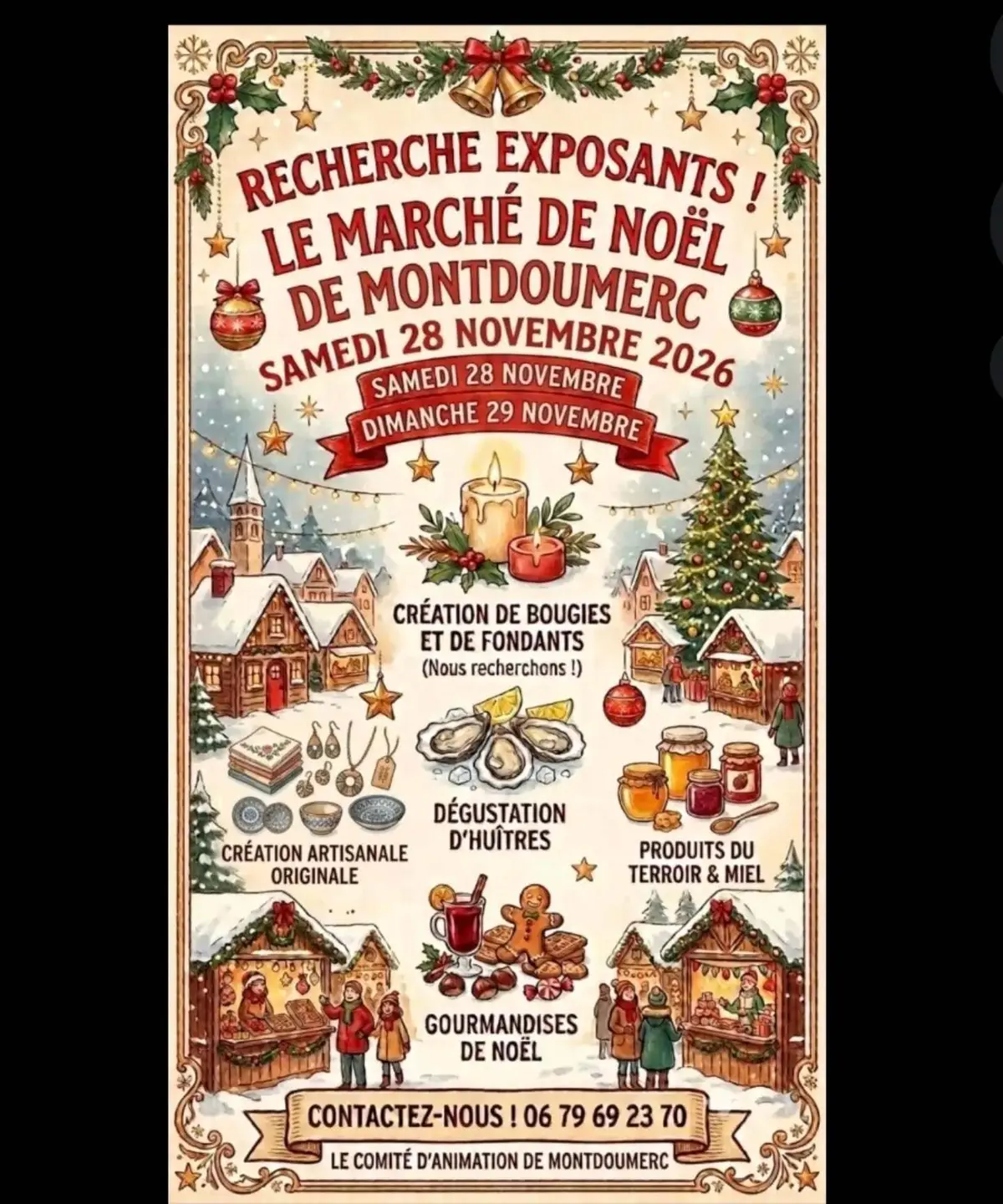 Marché de Noël à Montdoumerc