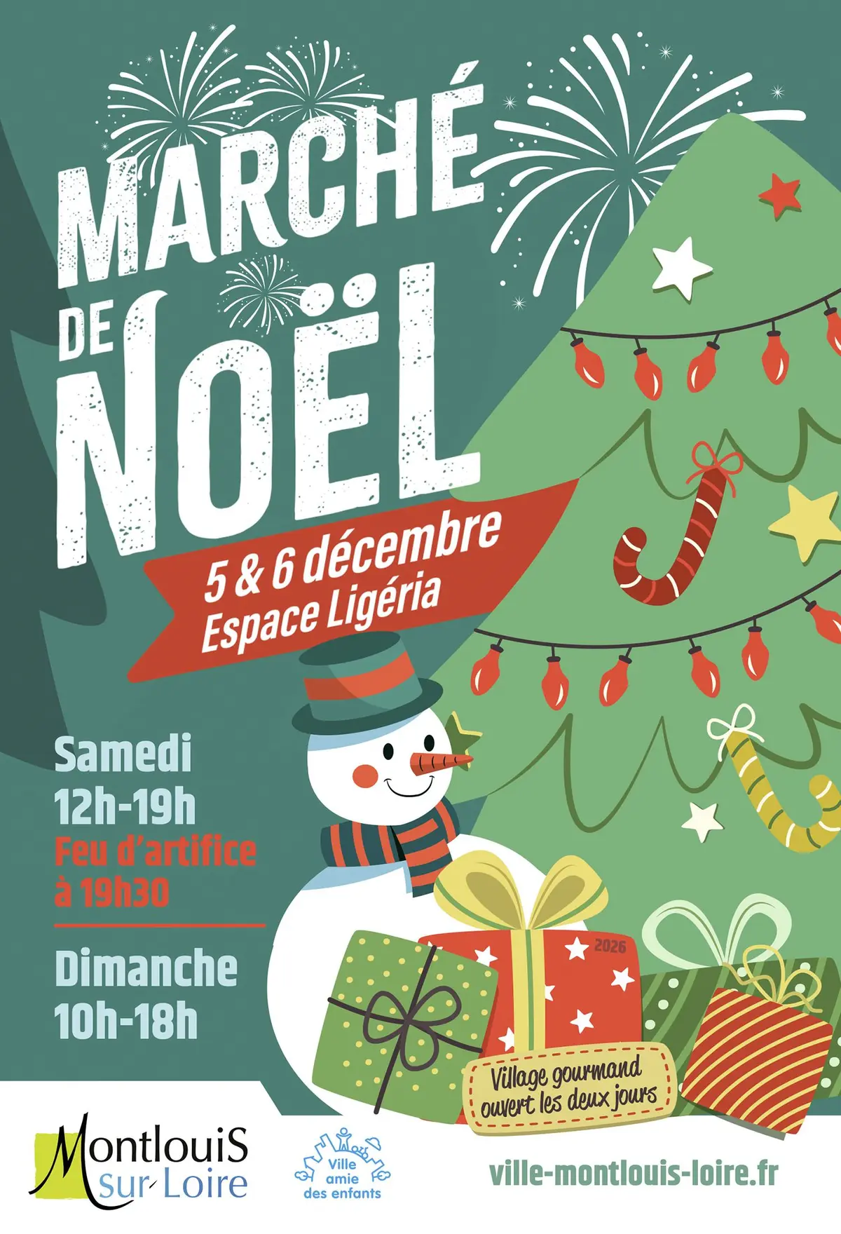 Marché de Noël à Montlouis-sur-Loire