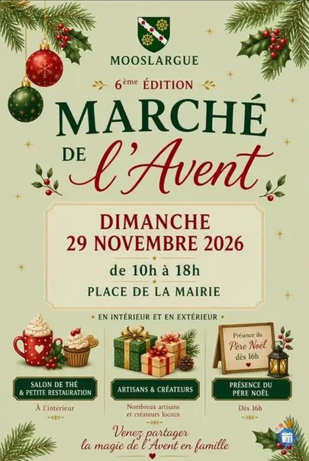 Marché de Noël à Mooslargue : artisanat, animations et esprit des fêtes