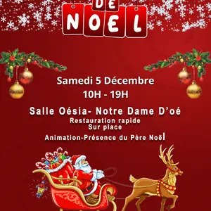 Marché de Noël 2026 à Oésia - Notre-Dame-d'Oé