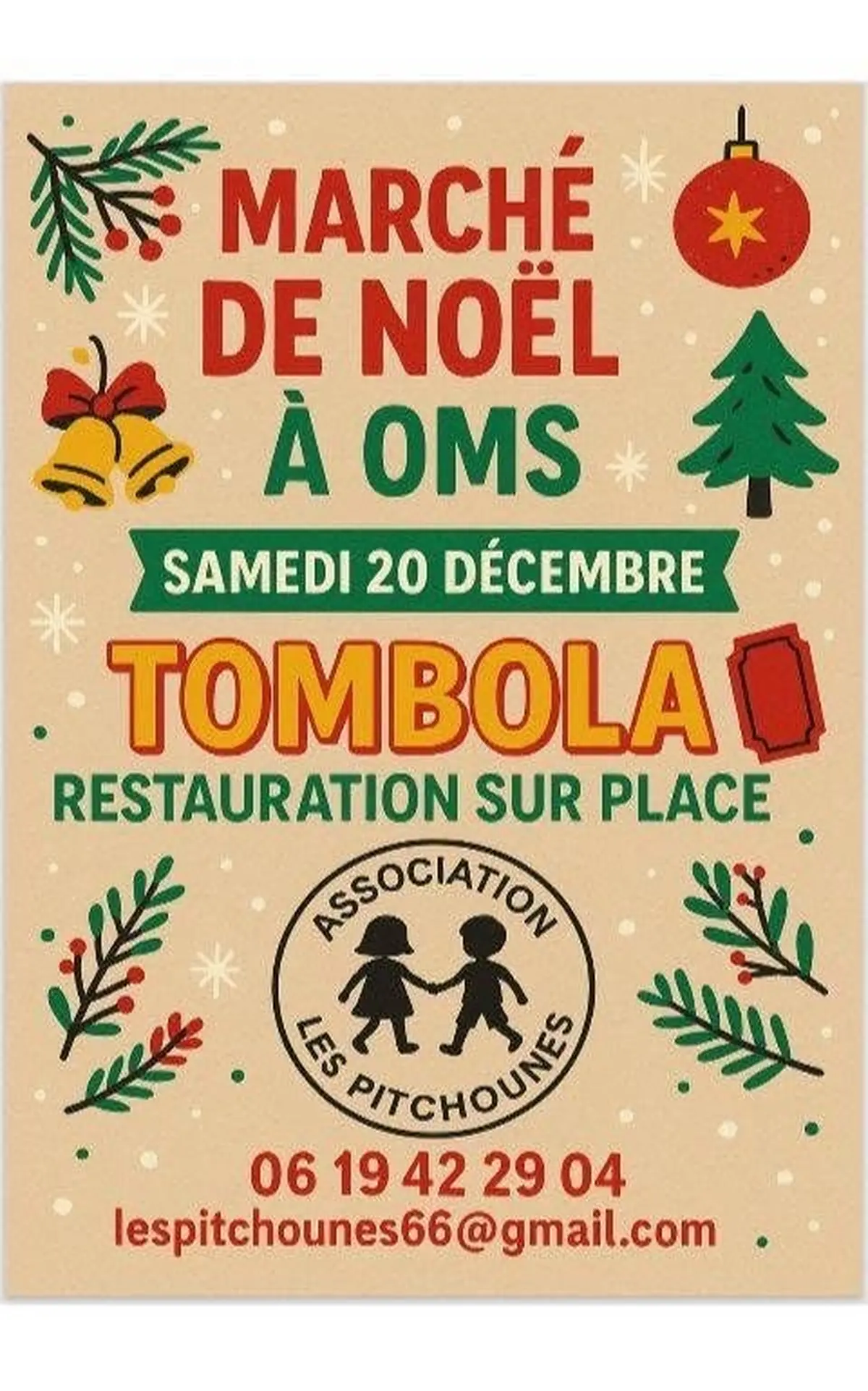 Marché De Noël à Oms