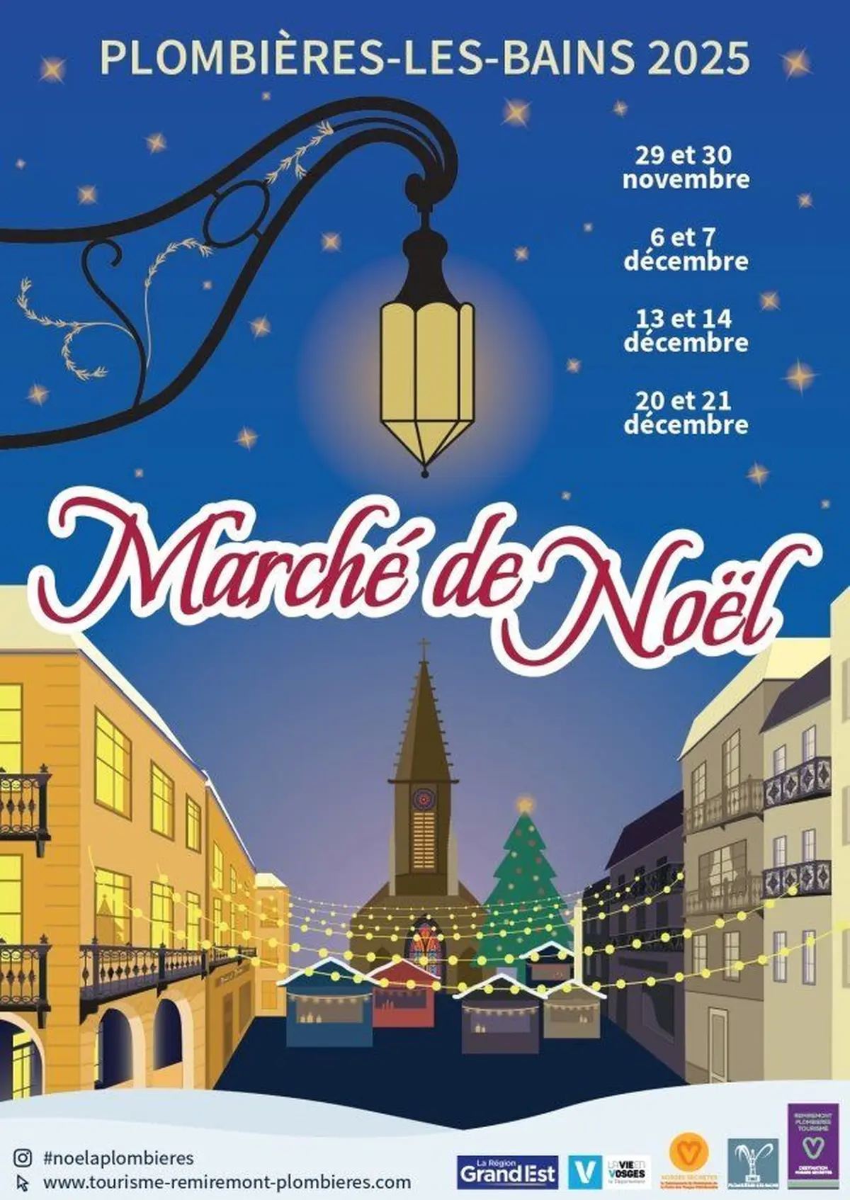 Marché de Noël à Plombières-les-Bains 2025