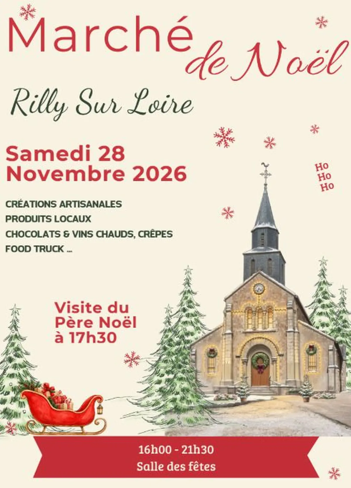 Marché de Noël à Rilly-sur-Loire : une édition semi-nocturne et artisanale