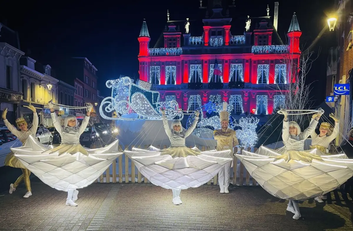 Les animations sur le Marché de Noël à Sarreguemines