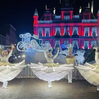 Les animations sur le Marché de Noël à Sarreguemines &copy; Sarreguemines
