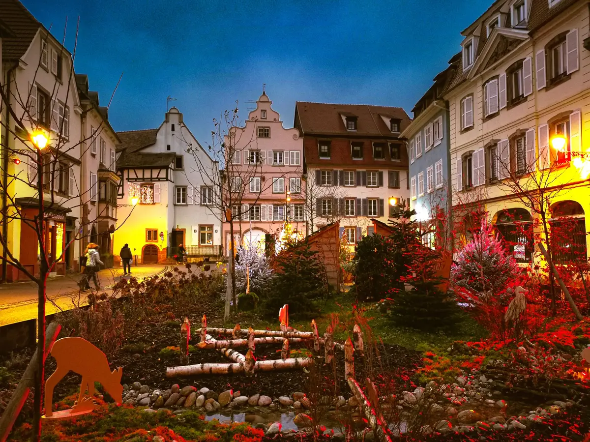 Place gambetta &agrave; No&euml;l - Ville de S&eacute;lestat