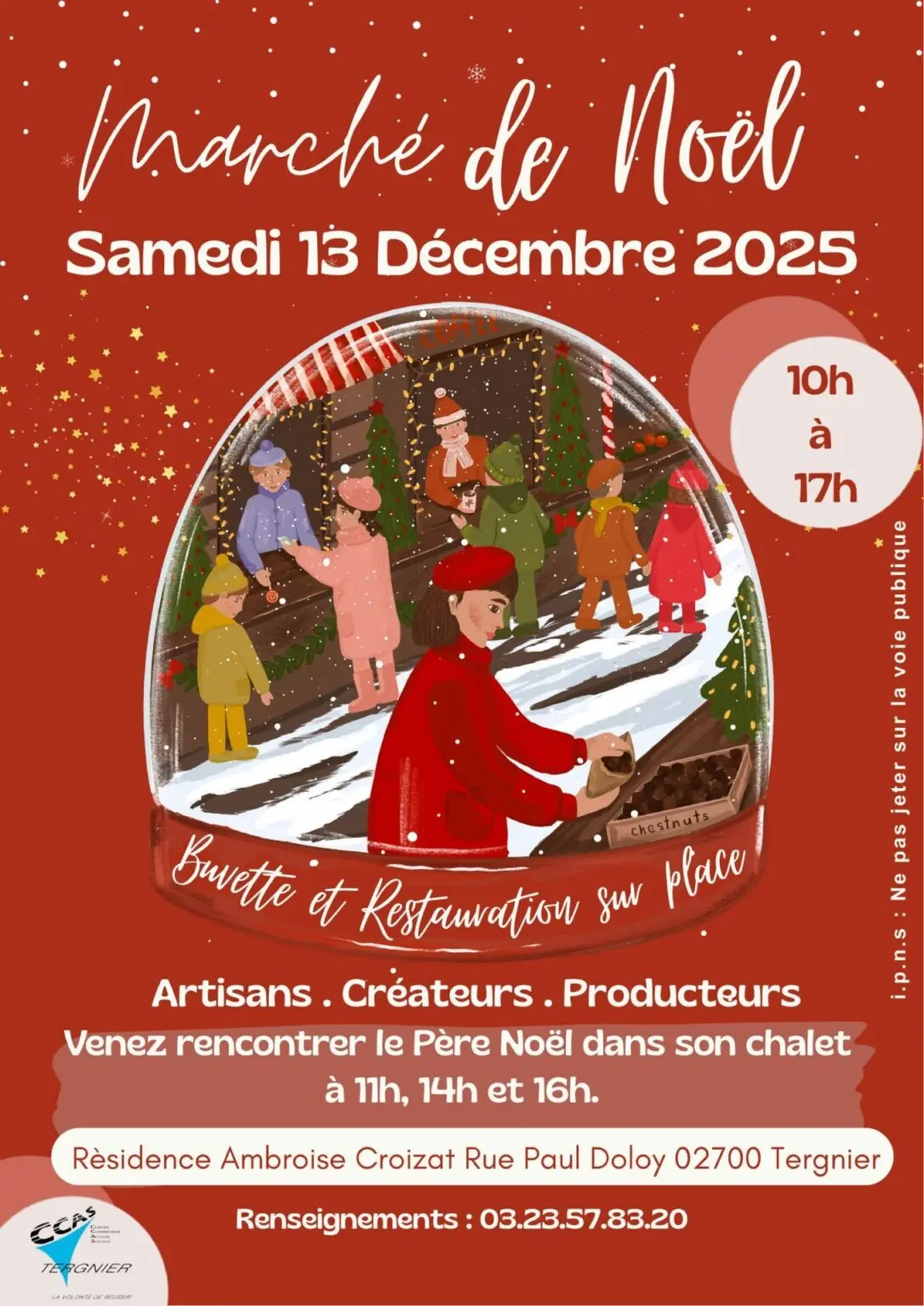 Marché de Noël à Tergnier