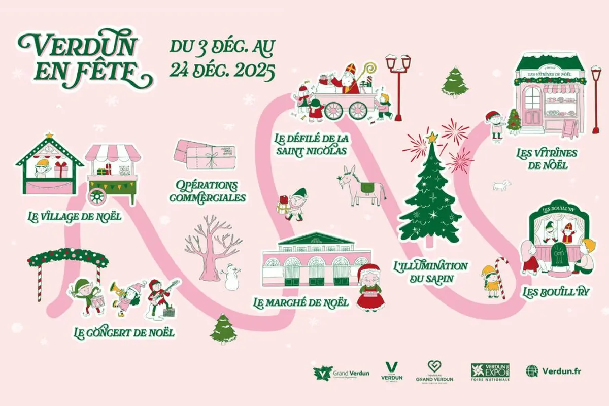 Village de Noël 2025 à Verdun