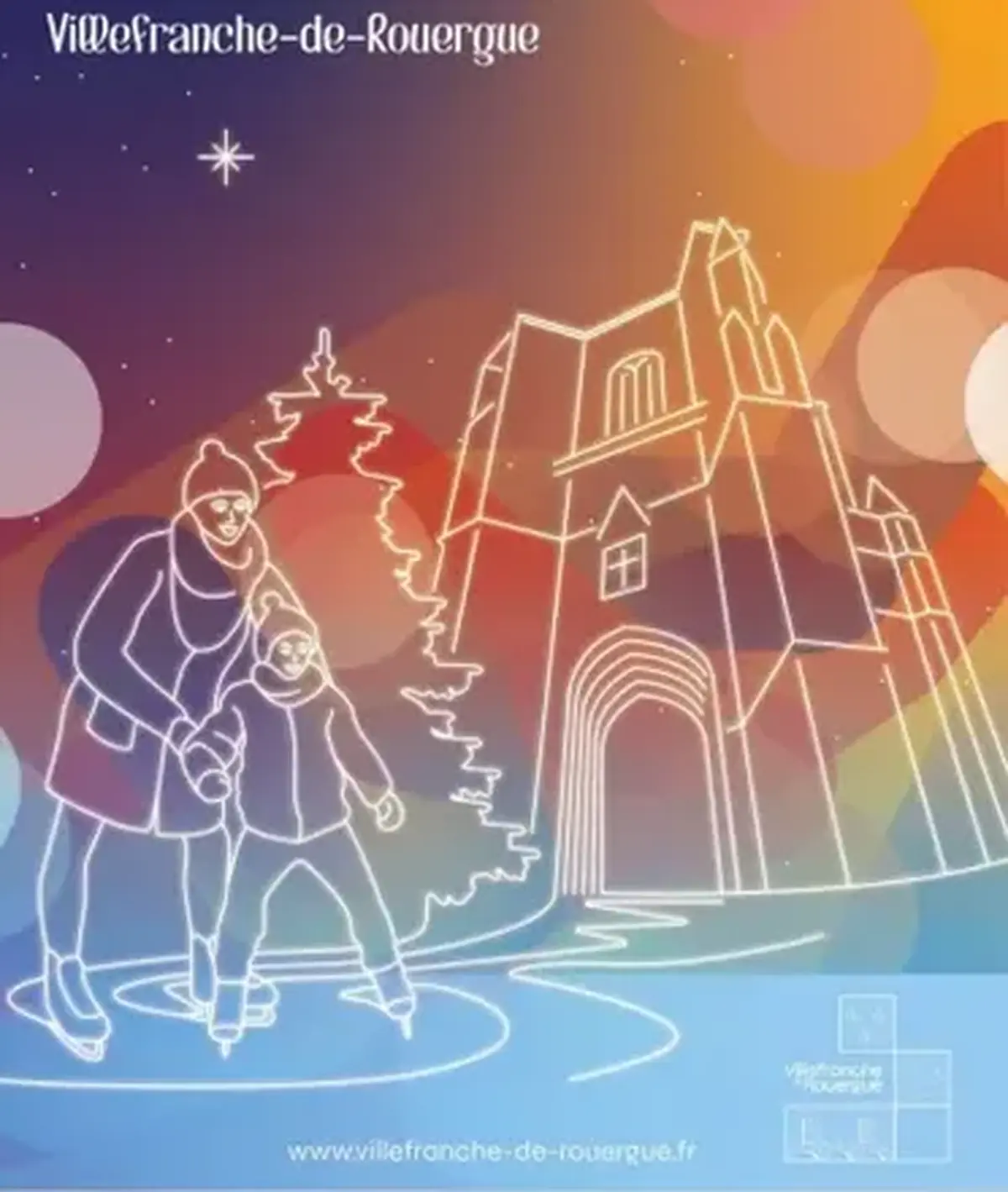 Marché de Noël à Villefranche-de-Rouergue