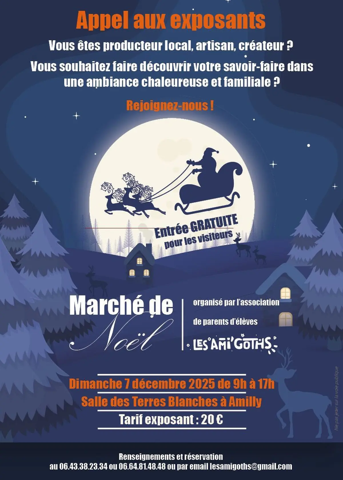 Marché de Noël Amilly