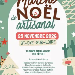 Marché de Noël artisanal à Saint-Dyé-sur-Loire