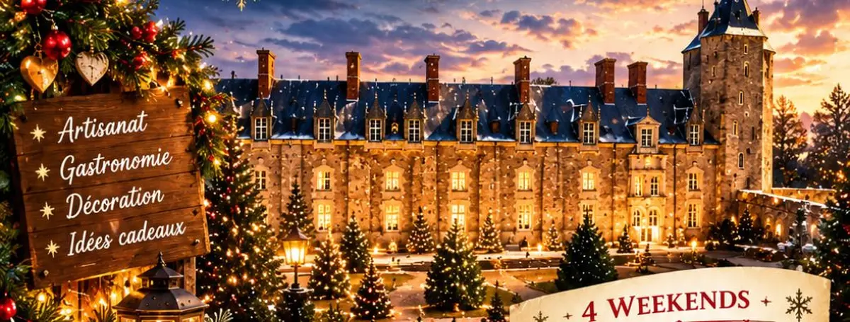 Marché de Noël au Château de la Groulais à Blain