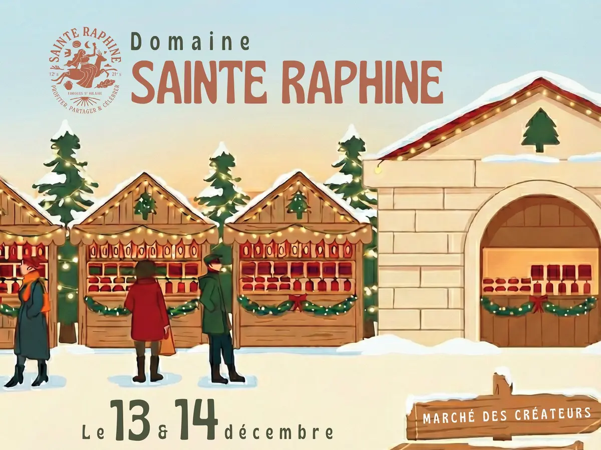 Marché de Noël au Domaine Sainte Raphine