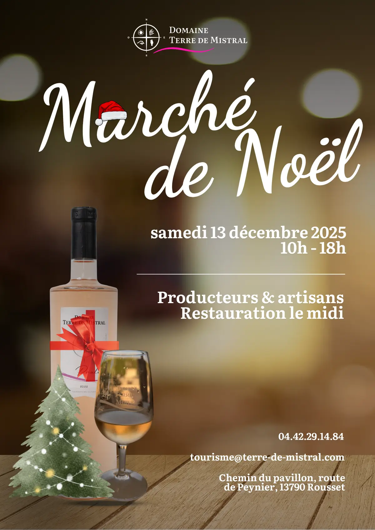 Marché de Noël au Domaine Terre de Mistral