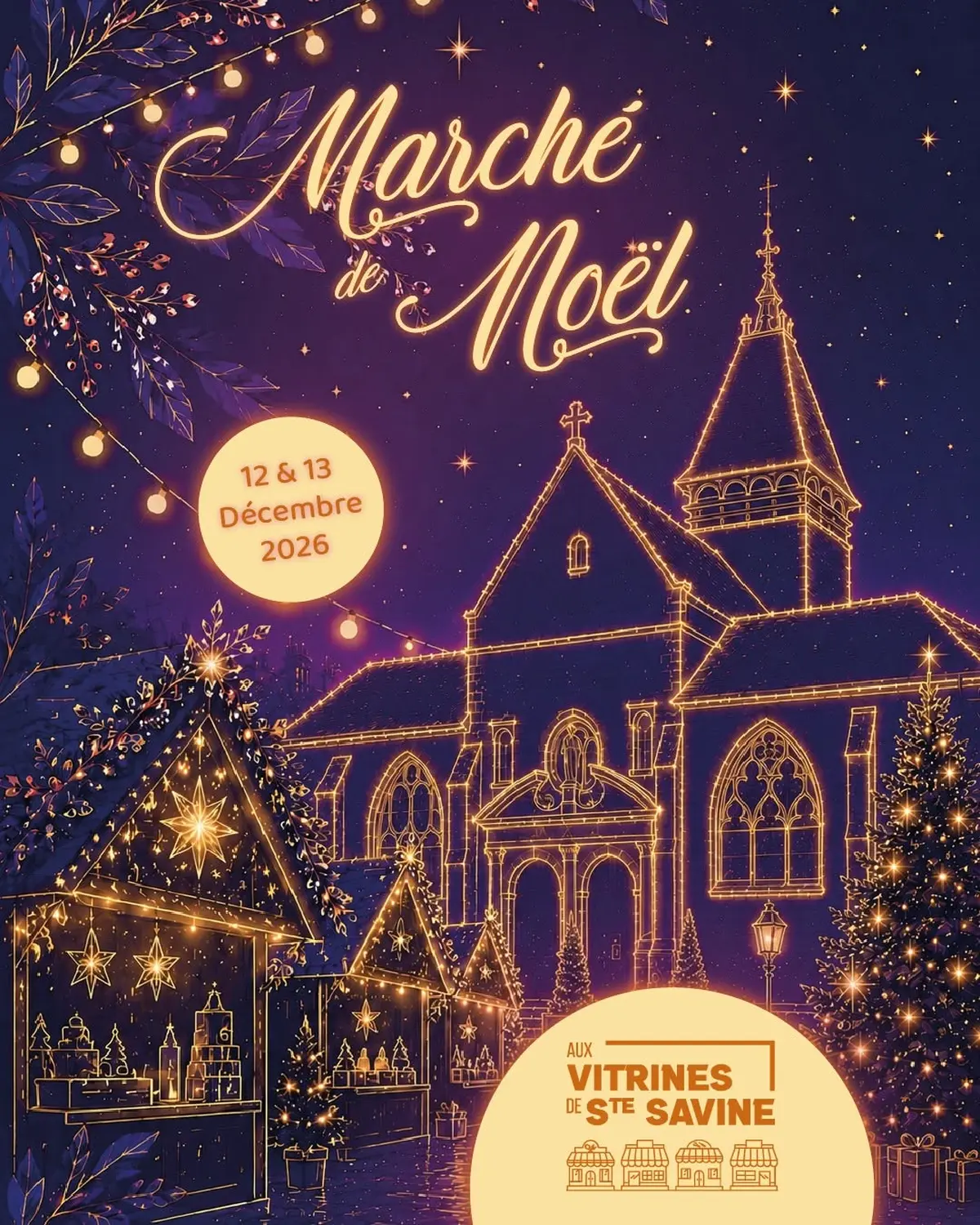 Marché de Noël Aux Vitrines de Sainte-Savine