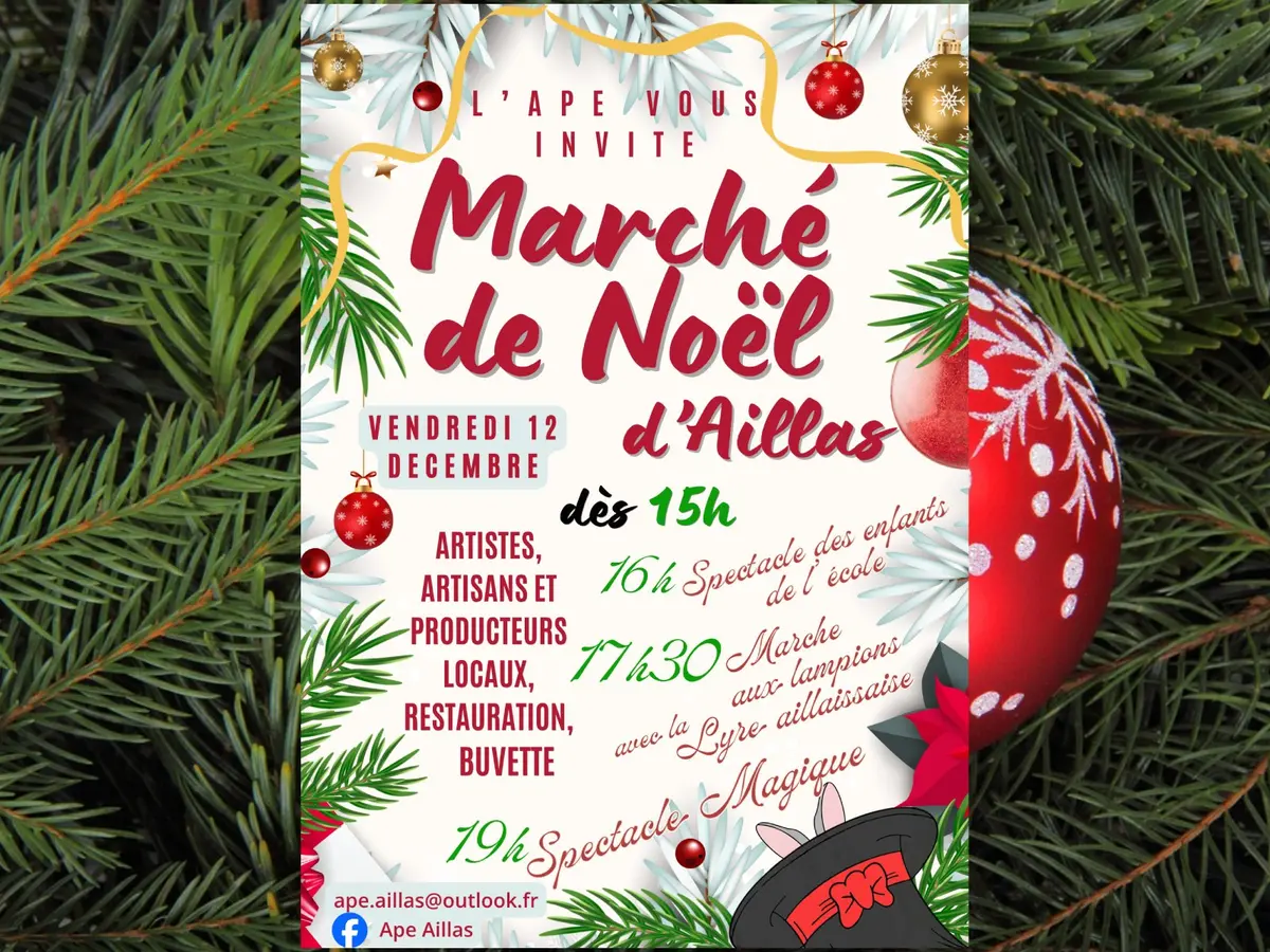 Marché de Noël d'Aillas